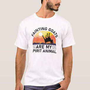 Fainting Goats Are My Spirit Animal T-Shirt