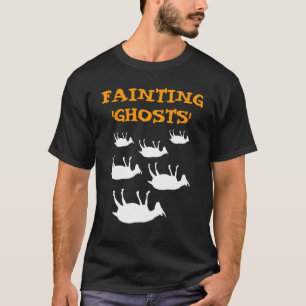 Fainting Goats Halloween T-Shirt