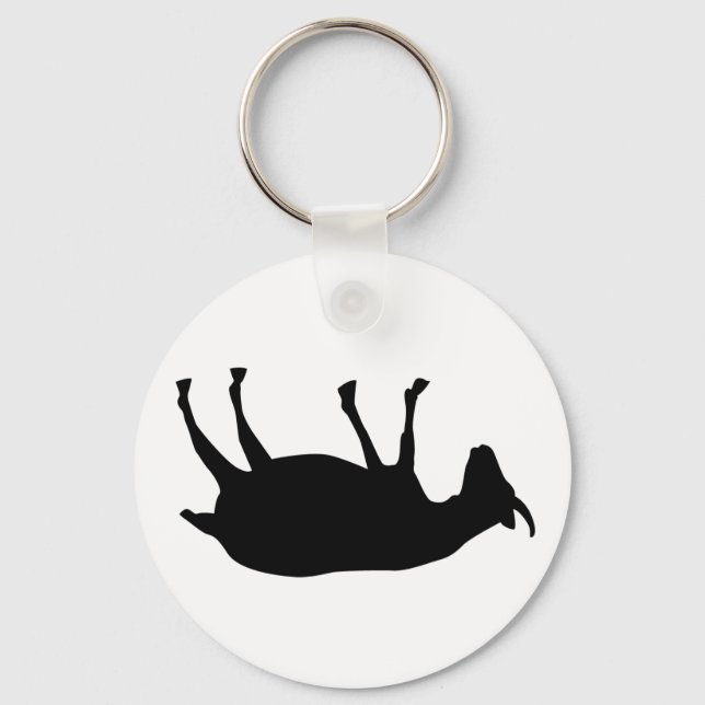 Fainting Goats Key Ring (Front)