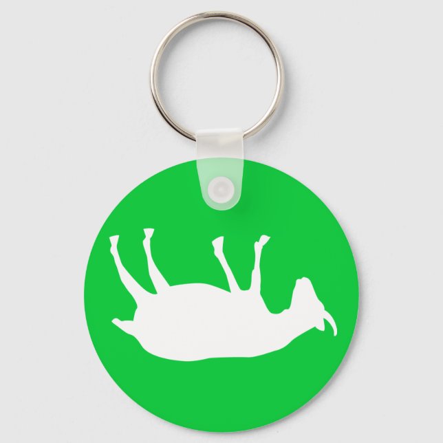 Fainting Goats Key Ring (Front)