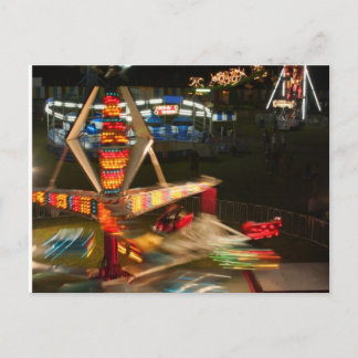 Fair and Fireworks Postcard