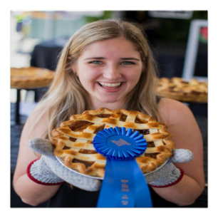 Fair Baking Contest Photo Customize Poster