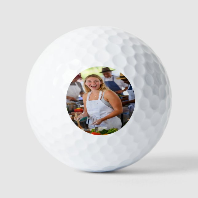 Fair Cook Off Photo Customize Golf Balls (Front)