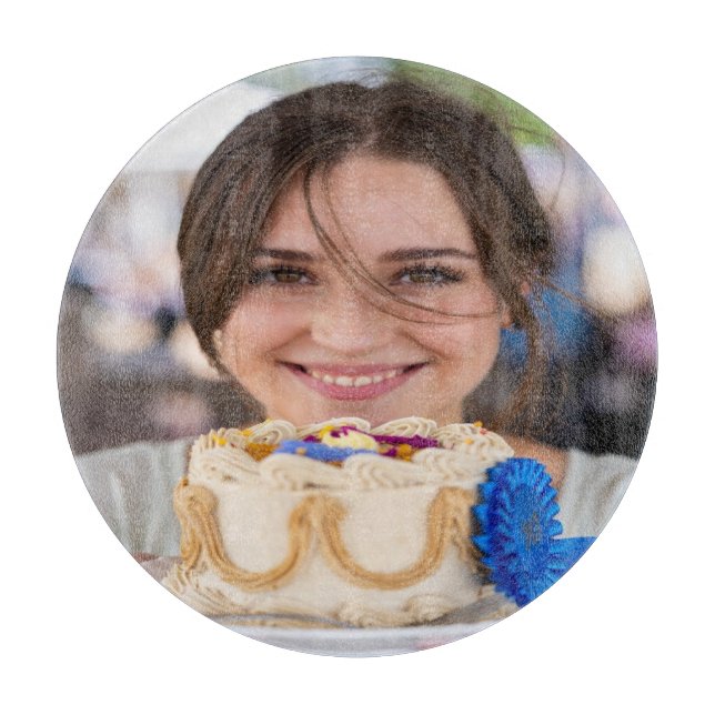 Fair Cooking Contest Photo Customize Cutting Board (Front)