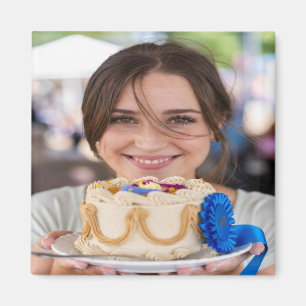 Fair Cooking Contest Photo Customize Magnet