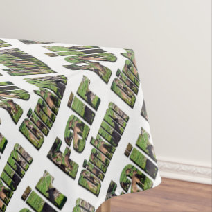 Fair Dinkum Aussie Slang Word With Kangaroos, Tablecloth