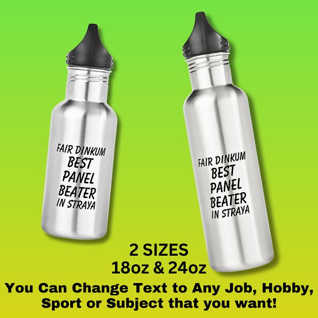 Fair Dinkum BEST PANEL BEATER in Straya 532 Ml Water Bottle (Creator Uploaded)