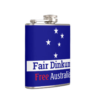 Fair Dinkum Free Australia Flask