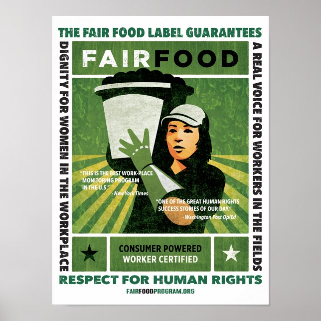 Fair Food Poster - Small (Front)