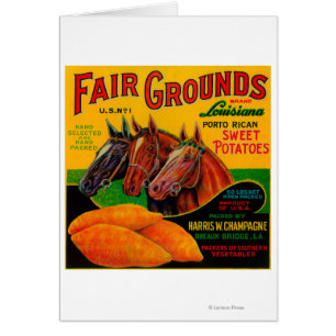 Fair Grounds Yam LabelBreaux Bridge, LA