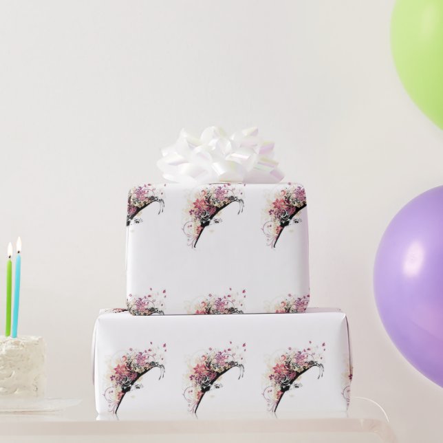 Fair Lady Bridal Shower Celebration Party Wrapping Paper (Party Gifts)