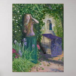 Fair Rosamund, Arthur Hughes  Poster
