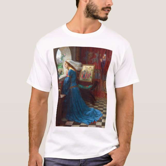 Fair Rosamund c. 1916 by John William Waterhouse T-Shirt (Front)