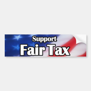 Fair Tax Bumper Sticker