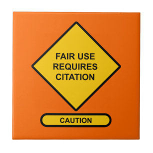 Fair Use Requires Citation Tile