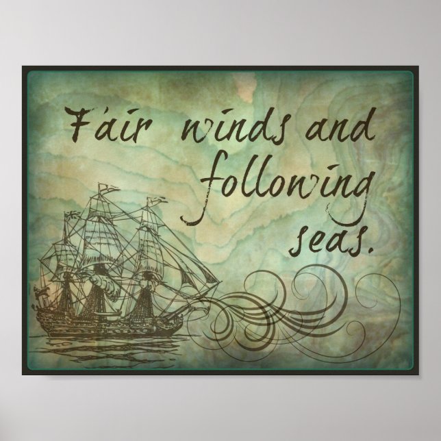 Fair Winds and Following Seas Poster (Front)
