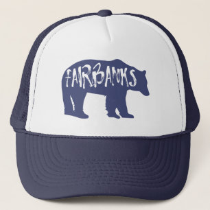 Fairbanks Alaska Bear Trucker Hat