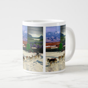 Fairbanks, Alaska Collage Large Coffee Mug