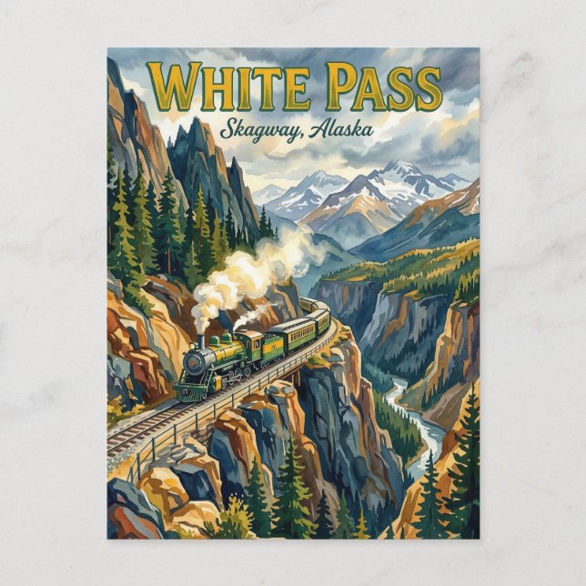 Fairbanks Aurora USA Postcard (Front)