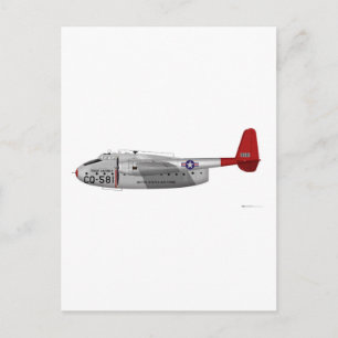 Fairchild C-82 Packet Postcard