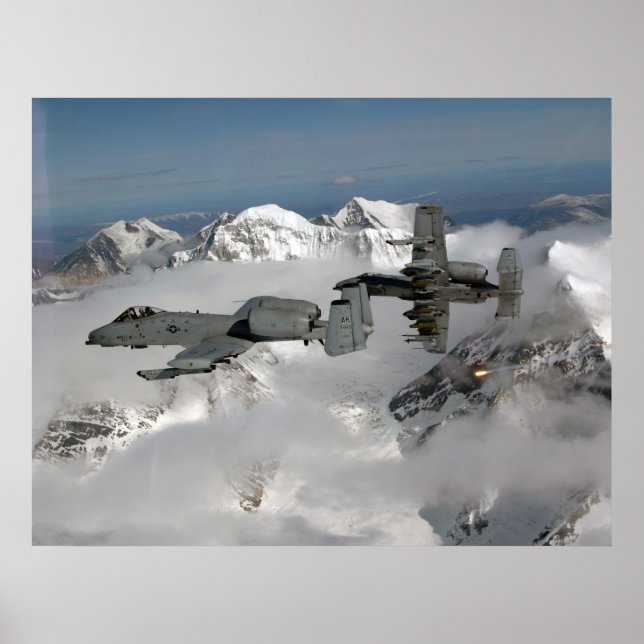 Fairchild-Republic A-10 Warthog Poster (Front)