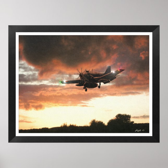 Fairey Gannet Poster (Front)