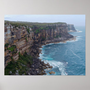 Fairfax Lookout in North Head Manly Poster