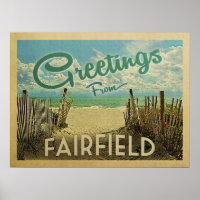 Fairfield Beach Vintage Travel