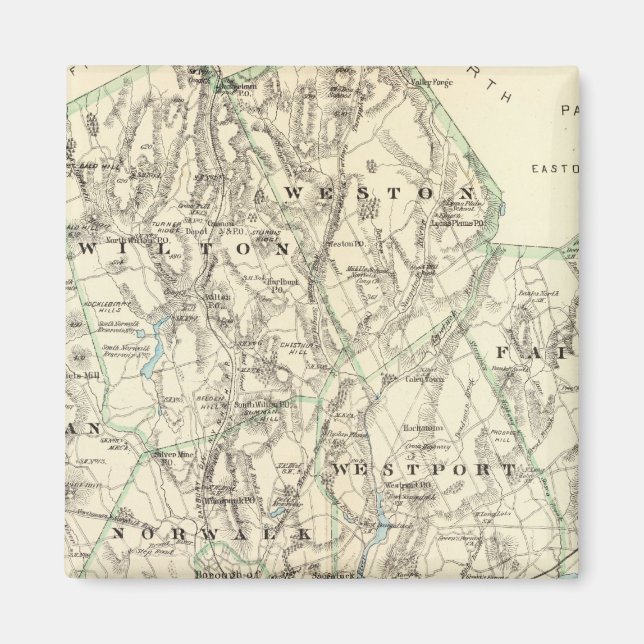 Fairfield Co S Magnet (Front)