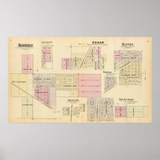 Fairfield, Nebraska Poster (Front)