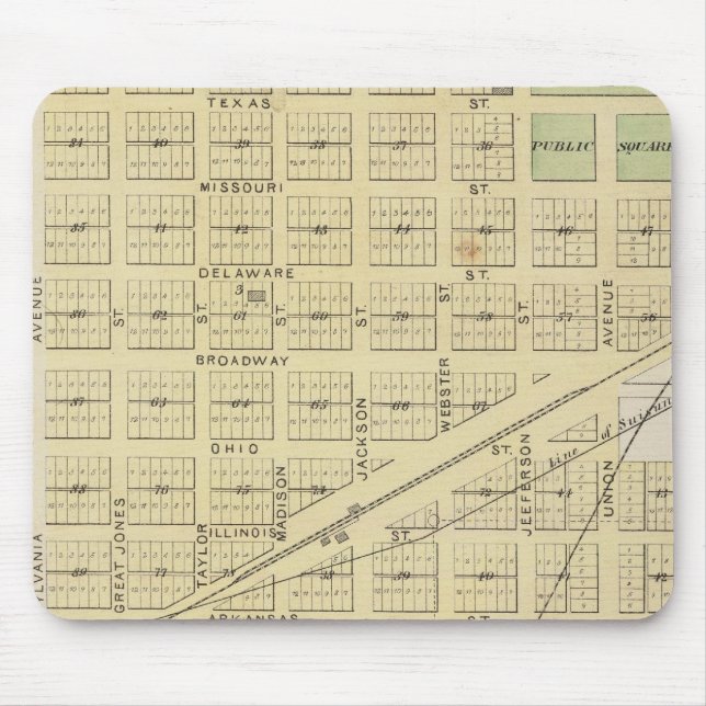 Fairfield, Suisun Mouse Pad (Front)