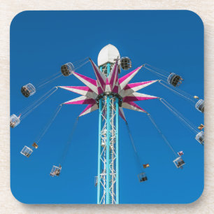 Fairground ride hard plastic coasters