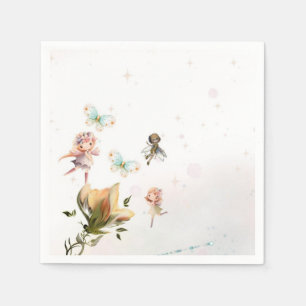 Fairies and fantasy paper napkins 