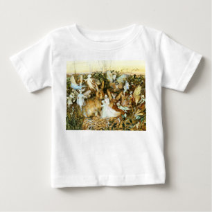 Fairies and Rabbit Baby T-Shirt