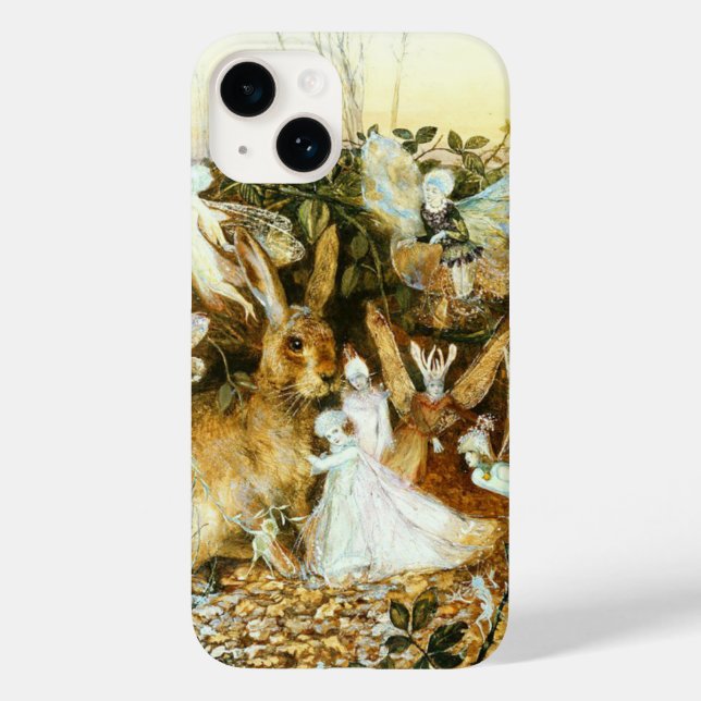 Fairies and Rabbit Case-Mate iPhone Case (Back)
