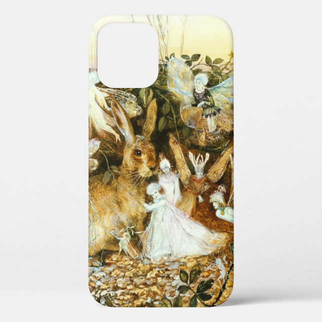 Fairies and Rabbit Case-Mate iPhone Case (Back)