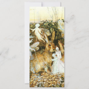 Fairies and Rabbit Invitation