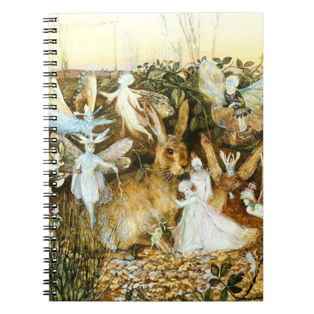 Fairies and Rabbit Notebook (Front)