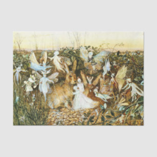 Fairies and Rabbit Tissue Paper