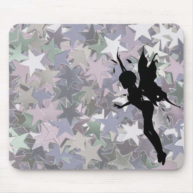 Fairies and Stars Mouse Pad (Front)