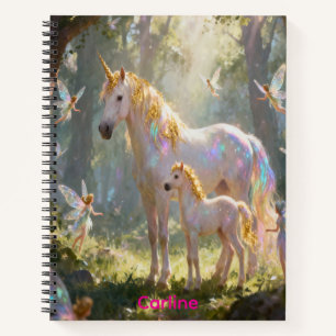Fairies and Unicorns Notebook