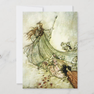 Fairies Away - Arthur Rackham