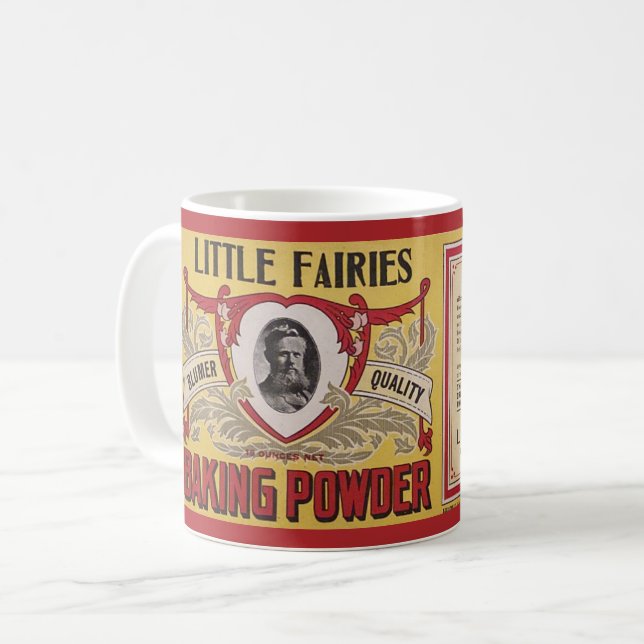 Fairies Baking Powder Mug (Front Left)