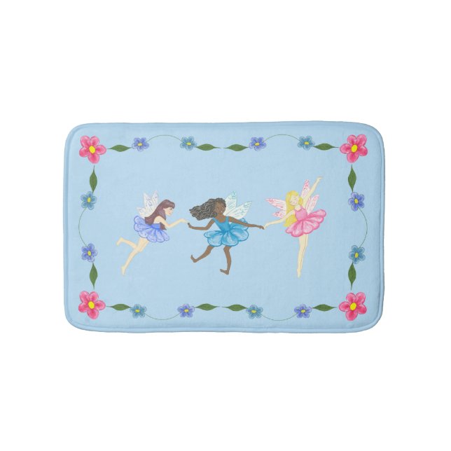 Fairies Bath Mat (Front)