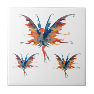 Fairies ceramic Tile