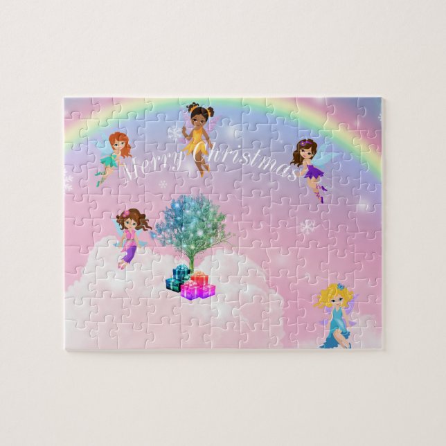 Fairies Christmas Jigsaw Puzzle (Horizontal)