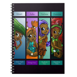 Fairies Close-up Notebook