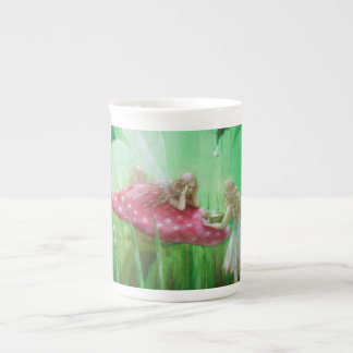 Fairies Collecting Raindrops by Lynne Bellchamber Bone China Mug