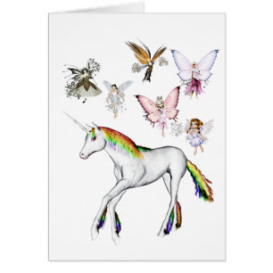 Fairies Colour the Unicorn