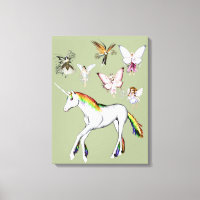 Fairies Colour the Unicorn
